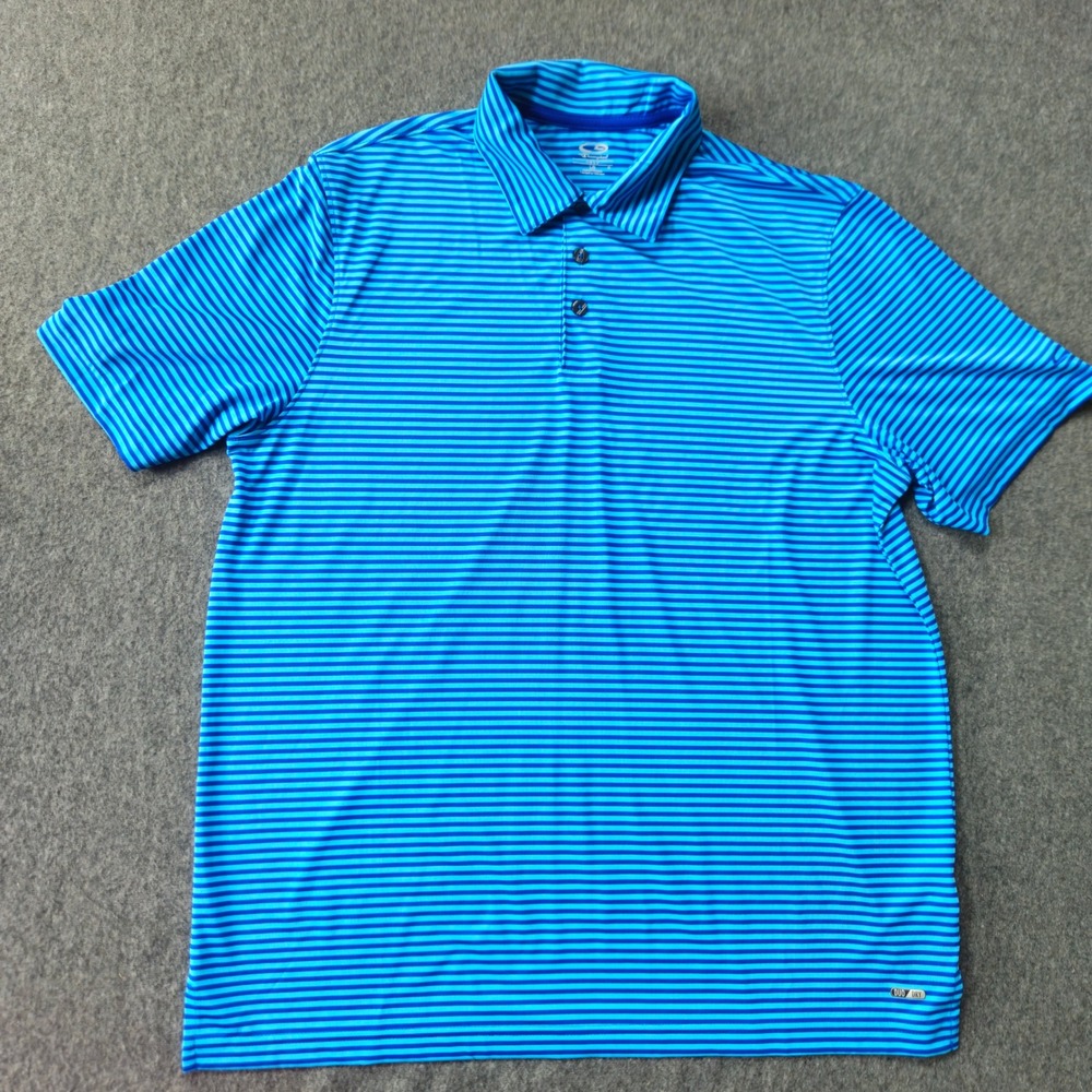 CHAMPION Golf Duo Dry Polo Sz Large Golfcore Activewear Athleisure Coutntry Club